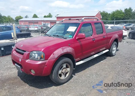 2002 Nissan Frontier Se-V6 из США, поврежденный, VIN 1N6ED29X42C325111